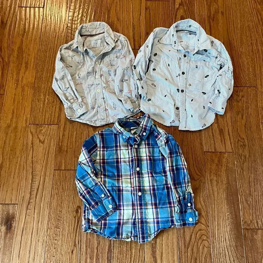 Boys 2t button down bundle of 3
